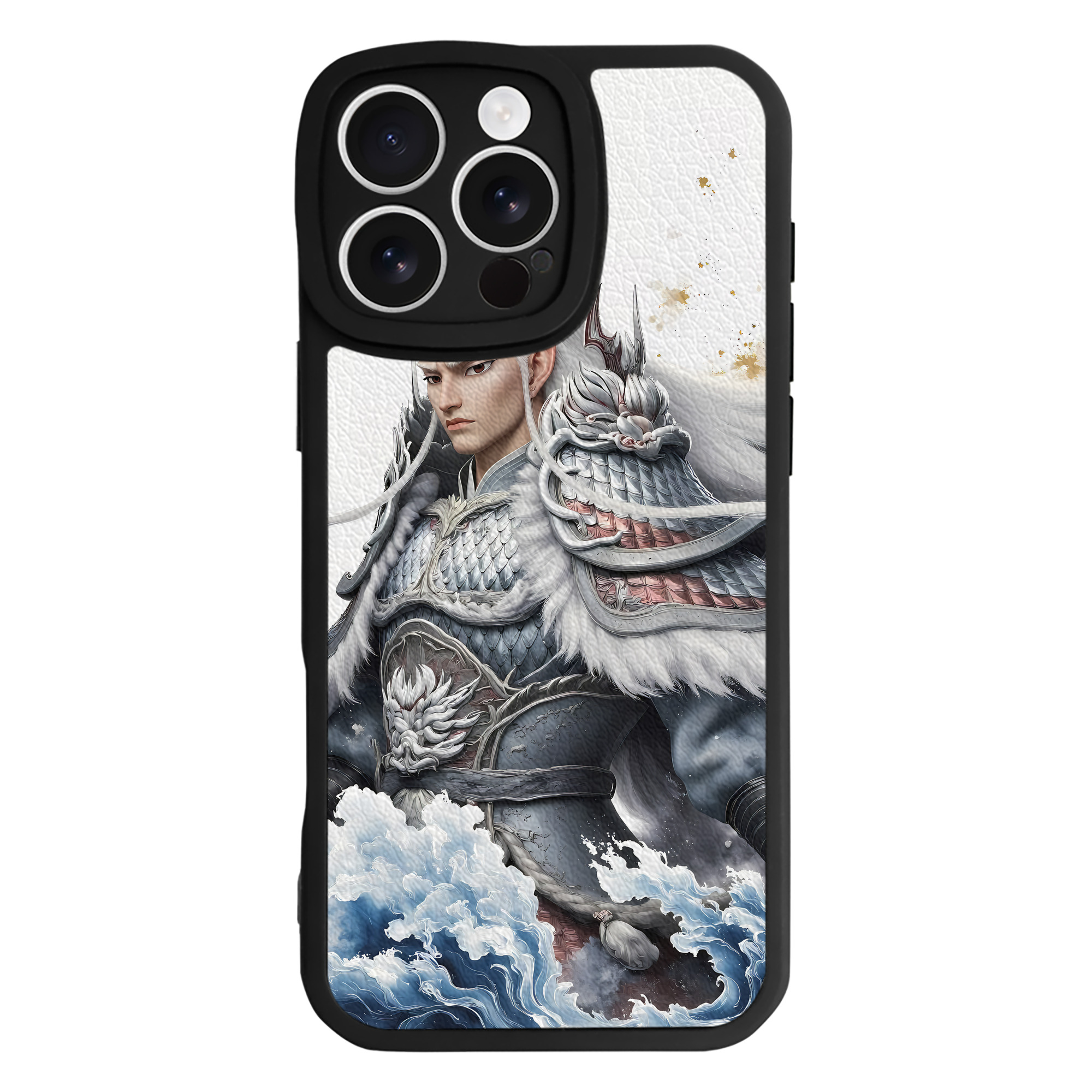 （画像用） Ne Zha 2 ナタ 魔童の大暴れ 【iPhone 16シリーズ対応】シリコンスマホケース（レザー調） 材質：シリコン